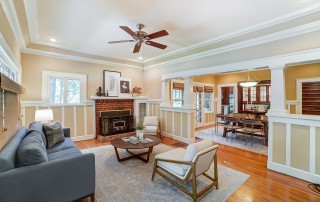 Living Room and Dining room